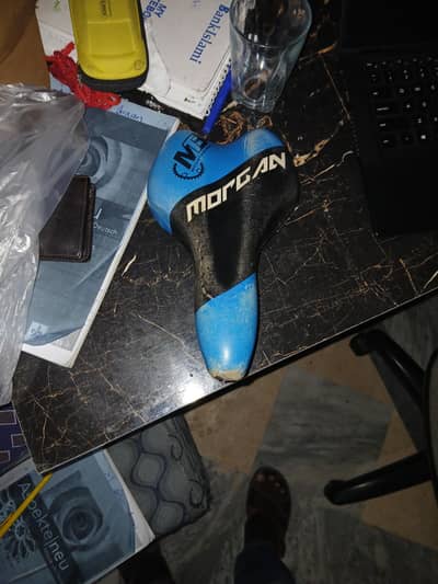 Morgan MTB Cycle seat for sale + Phoenix iron mud guards