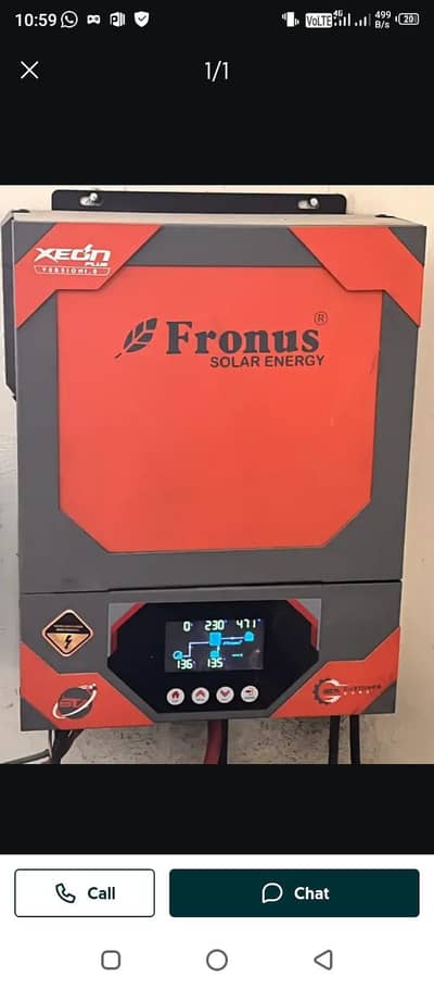 fronus 1.6 inverter