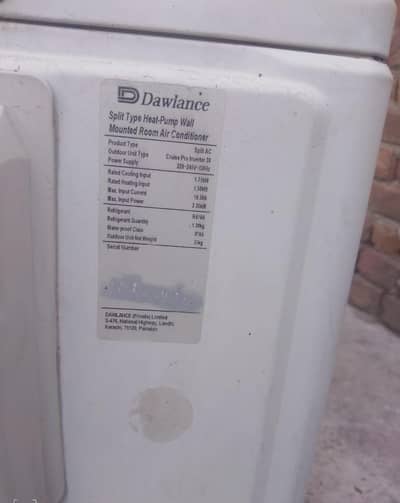Dawlance ac for sale