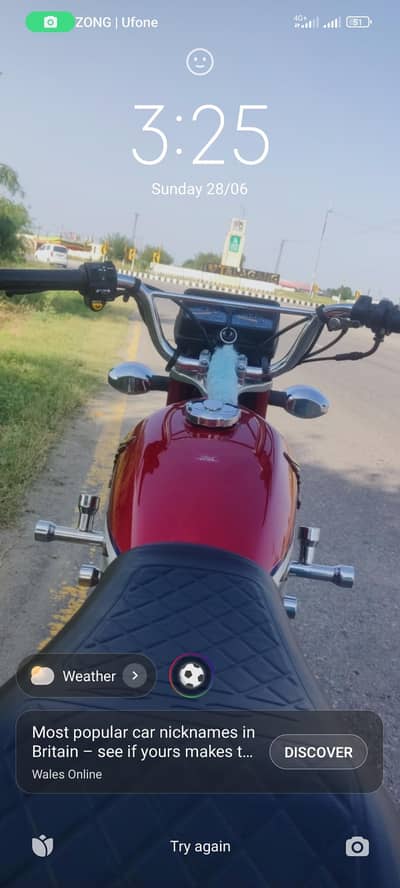Cg125 2020 model lush condition