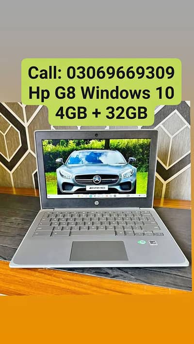 Hp G8 Windows 10 Installed 4GB Ram 5HRS Backup Best For Office Work