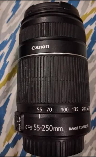 Canon Lens EFS 55 -250mm.