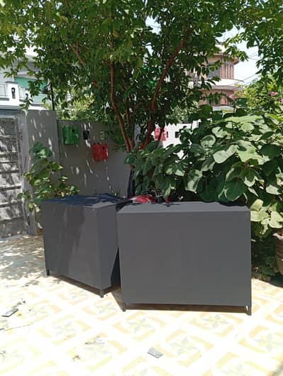 wooden side tables
