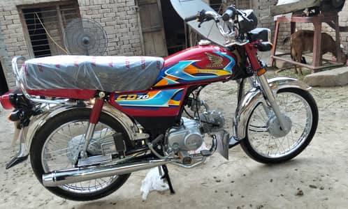 New CD 70 Bike 2026