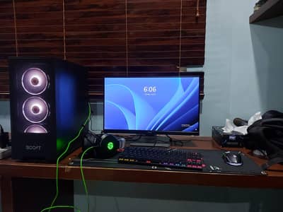 Core i7 7th Gen Gaming PC | RTX 2060 6GB | 16GB RAM | 24" BenQ Monitor