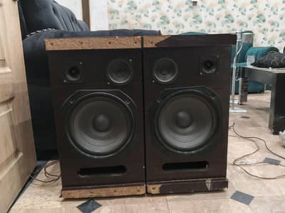 For Sale: 3-Way Powerful Vintage/Custom Speakers (Pair)