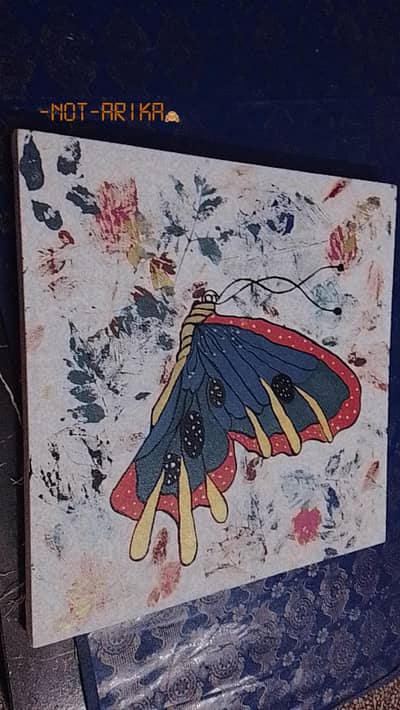 Handmade Butterfly Painting