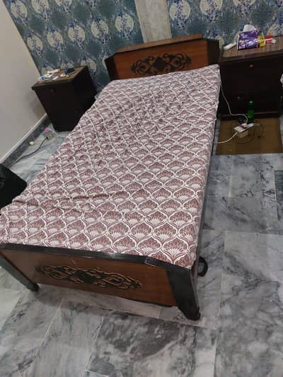 Two Single Bed With Master Molty Mattresses
