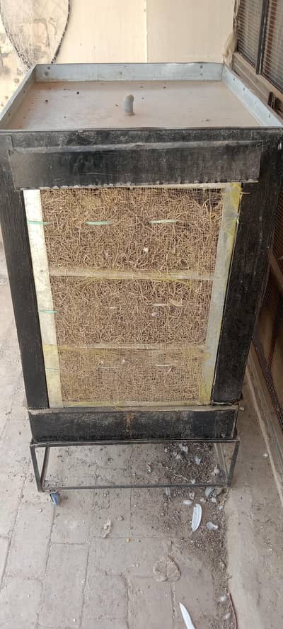 DC air cooler in running condition