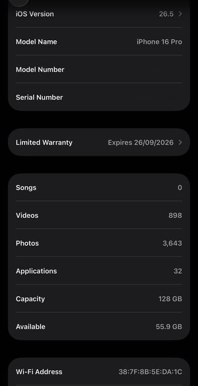 Iphone 16 pro