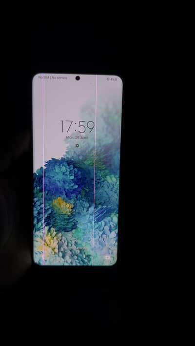 Samsung S20 plus 2 lines in screen condition 10/10