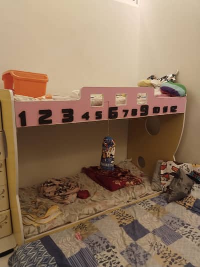 double story kids bed