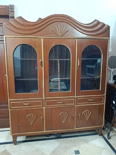 crockery showcase available