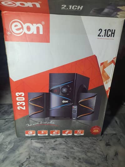 eon 2303 2.1channel speakers