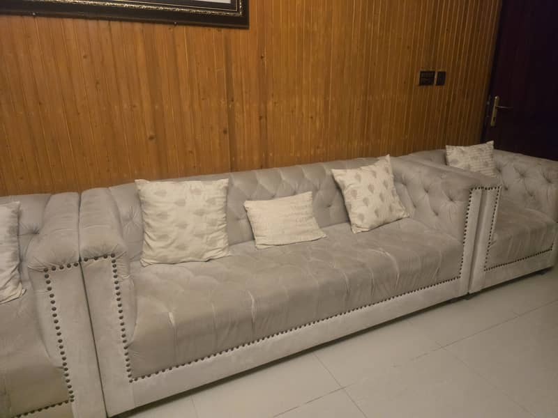 Off white sofa set 2