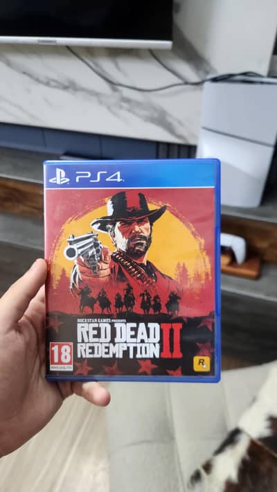 PS4/PS5 games/cd. rdr2/red dead redemption 2