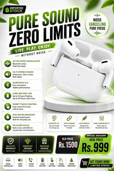 Earbuds Premium Imported