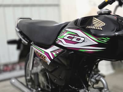 Honda CD Dream 70 Black 2023 | Just Like New | All Genuine