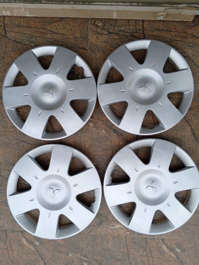 Mitsubishi Lancer 14 Size ORIGINAL Japane Wheel Covers FRESH Set