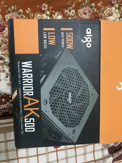 500W AK warrior branded psu