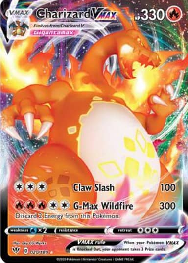 POKEMON CHARIZARD VMAX!
