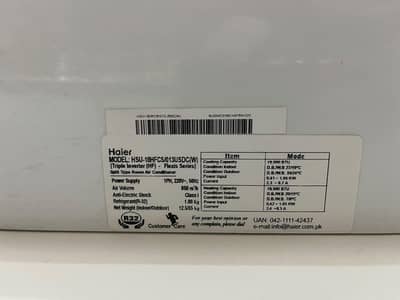Haier Inverter 1.5