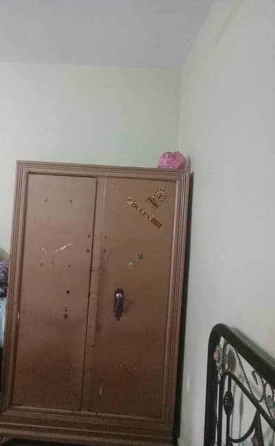 iron cupboard bad condition one door broke for sale cheap price. .