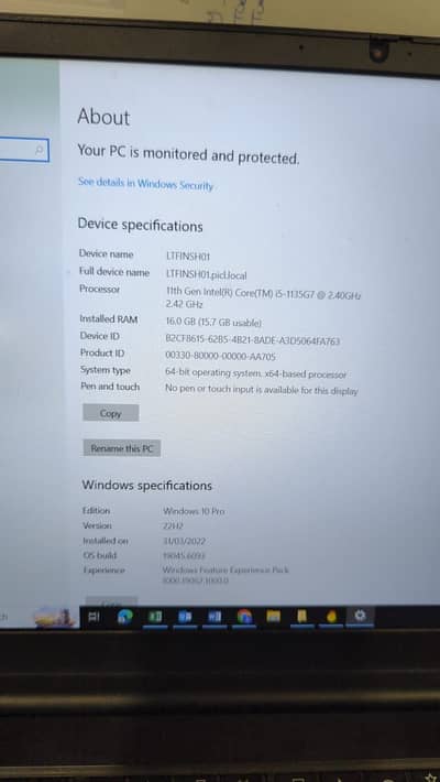 Thinkpad laptop