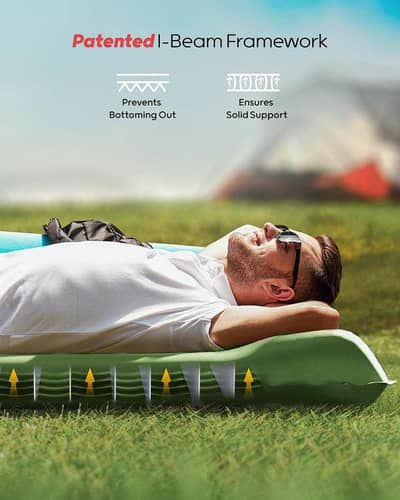 built in foot pump sleeping pad۔ Imported
