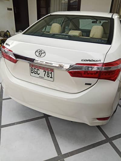 Corolla 2016/2017 end GLI manual  bumper to bumper orignal guranted