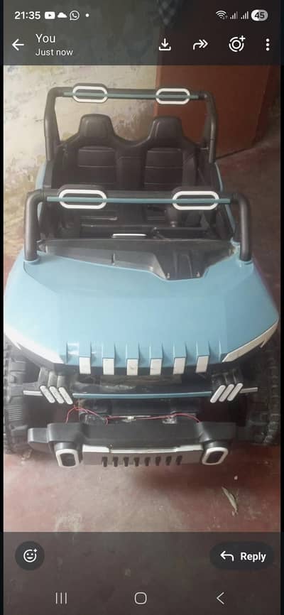 Electric Jeep For Kids - Bluetooth Control (Excellent Condition)