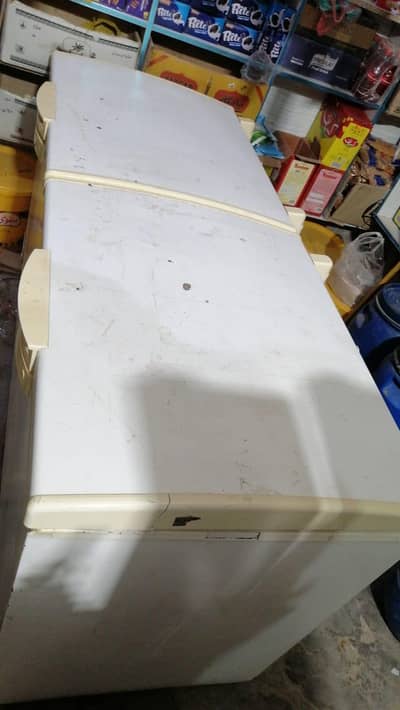 waves double door freezer
