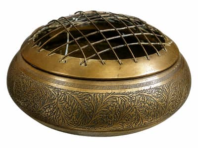 Vintage Style Brass Potpourri/ خوبصورت پیتل کا خوشبو دان