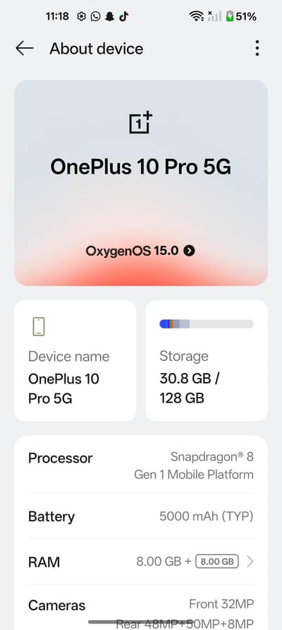 One Plus 10 Pro 5G Gaming phone exchange poosible