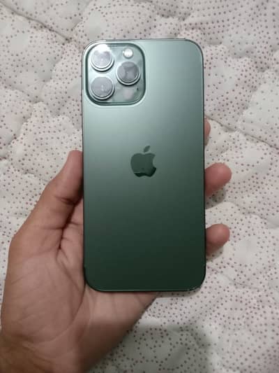 I phone 13 pro max Green colour 130k