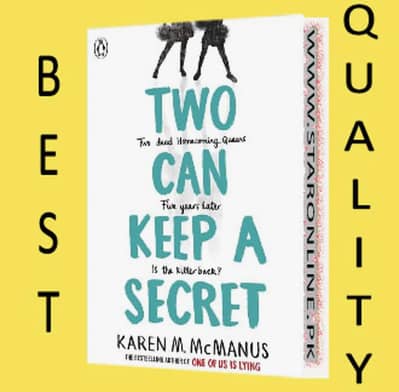 Two Can Keep a Secret by Karen M. McManus –Best Novel KS