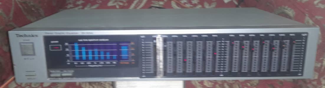 technics equalizer sh 8044 220v Perfect working