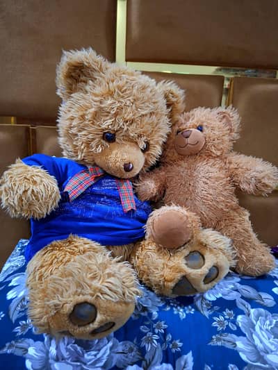2 Big teddy bears