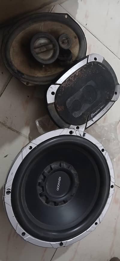 Woofer Amp Speaker Urgent Sell