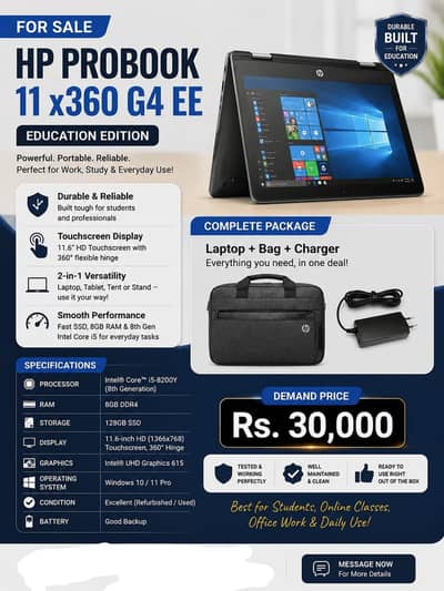 HP ProBook 11x360 G4 EE