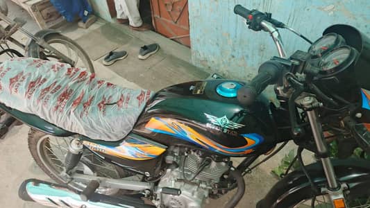 New unregistered bike
