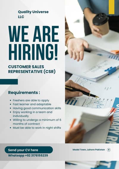 CSR (Customer Service Representative]