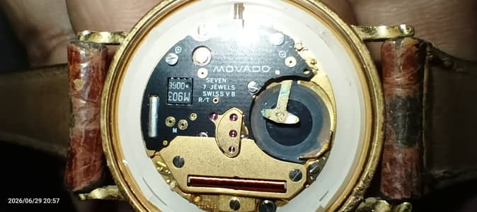 Original Movado Swiss Made Watch – Working Condition – Vintage