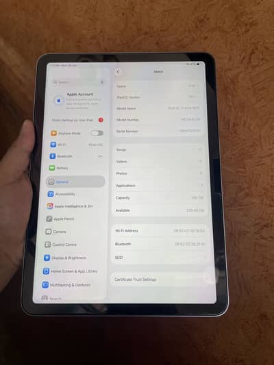 Apple ipad Air m3 11inch 10/10
