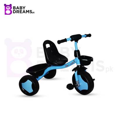 happy tiger tricycle for kids with Strong frame or storage basket