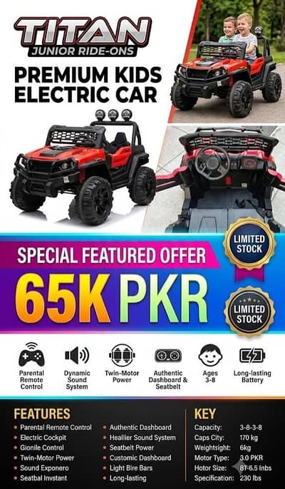 remote control car color is red