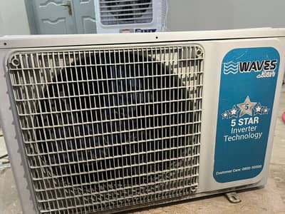 Waves 1.5 Ton DC inverter Split AC-5 Star Excellent condition