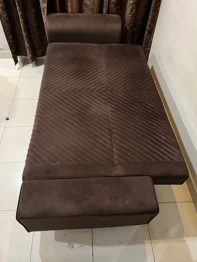 Sofa Bed brown color