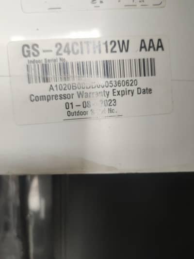 GREE inverter G10 model