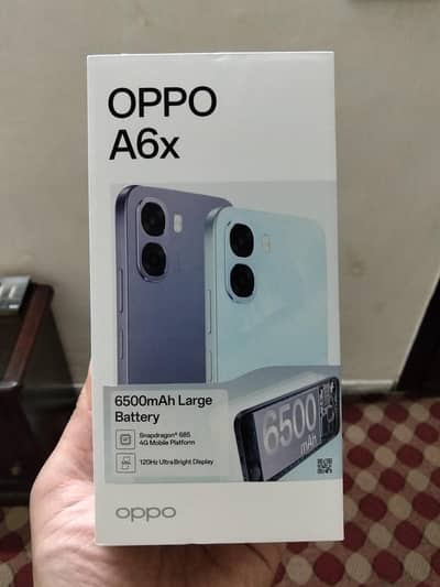 Oppo A6x,(4,128) , Outstanding condition